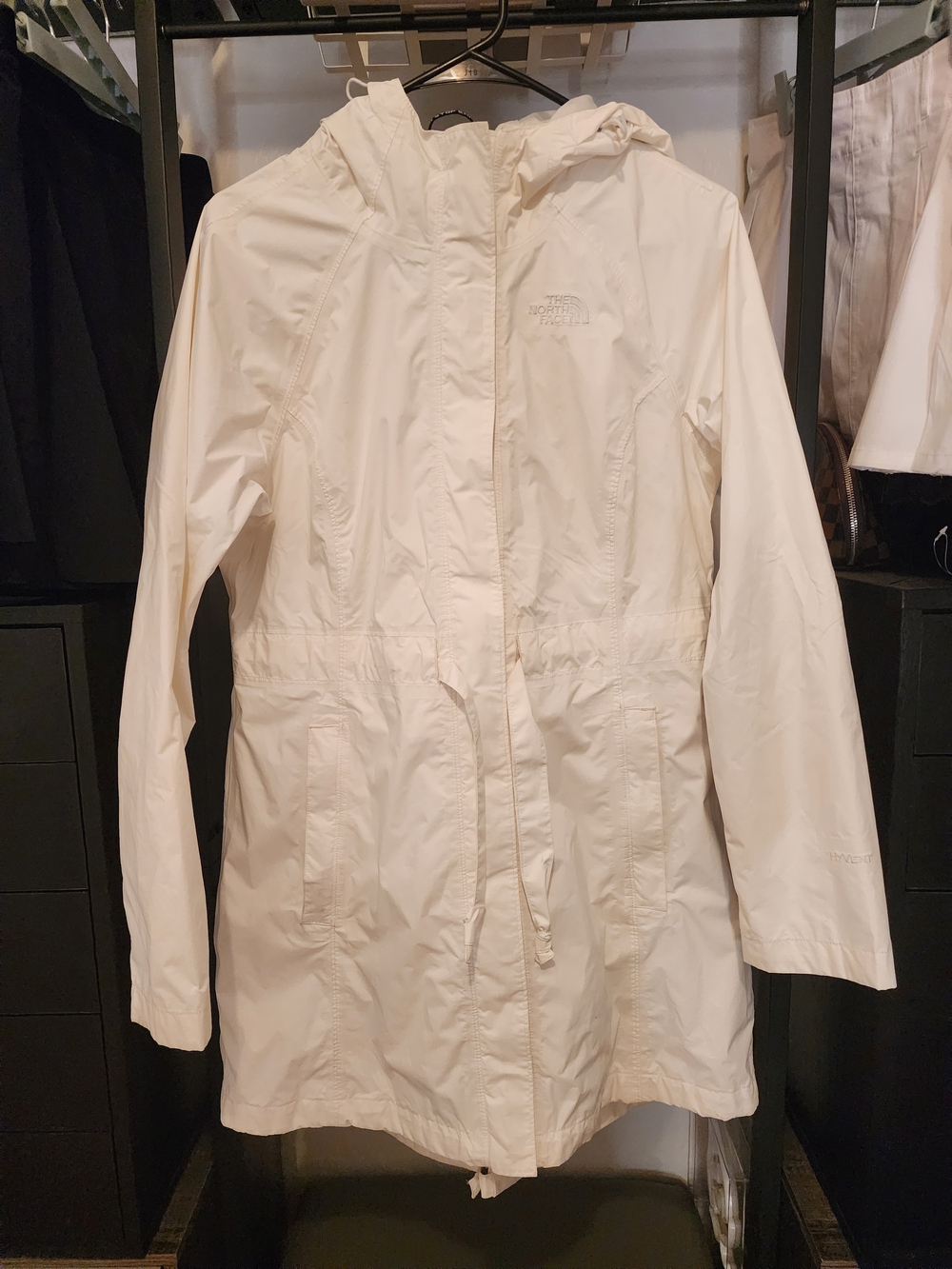 The North Face Women’s Hooded Trench Coat - White Size M
